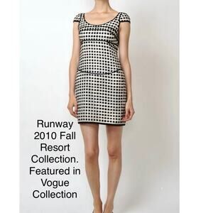 Narciso Rodriguez knee length dress medium silk blend old money quiet luxury